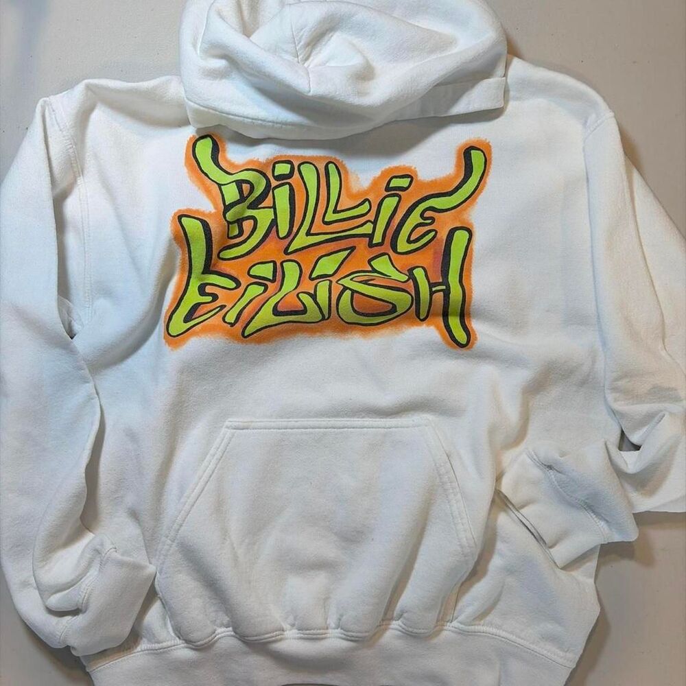 By-billie Women's White Hoodie